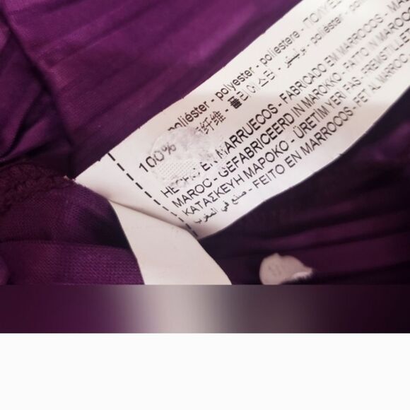 Never Worn. Zara Vibrant Purple Long Sleeve Dress - Picture 5 of 6